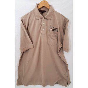 Wyoming Antelope Club Florida Chapter Harriton Men XL Embroidered Polo Shirt